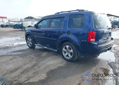 2015 Honda Pilot Ex-L from USA, damaged, VIN 5FNYF4H58FB001562